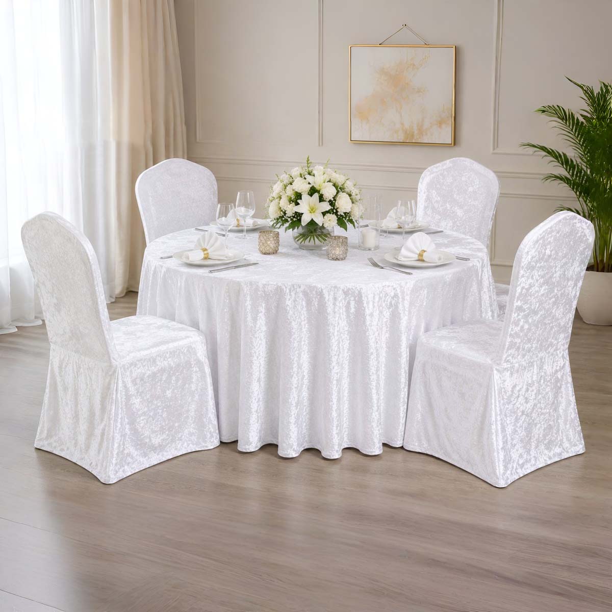 Ice Crush Table & Chair Covers