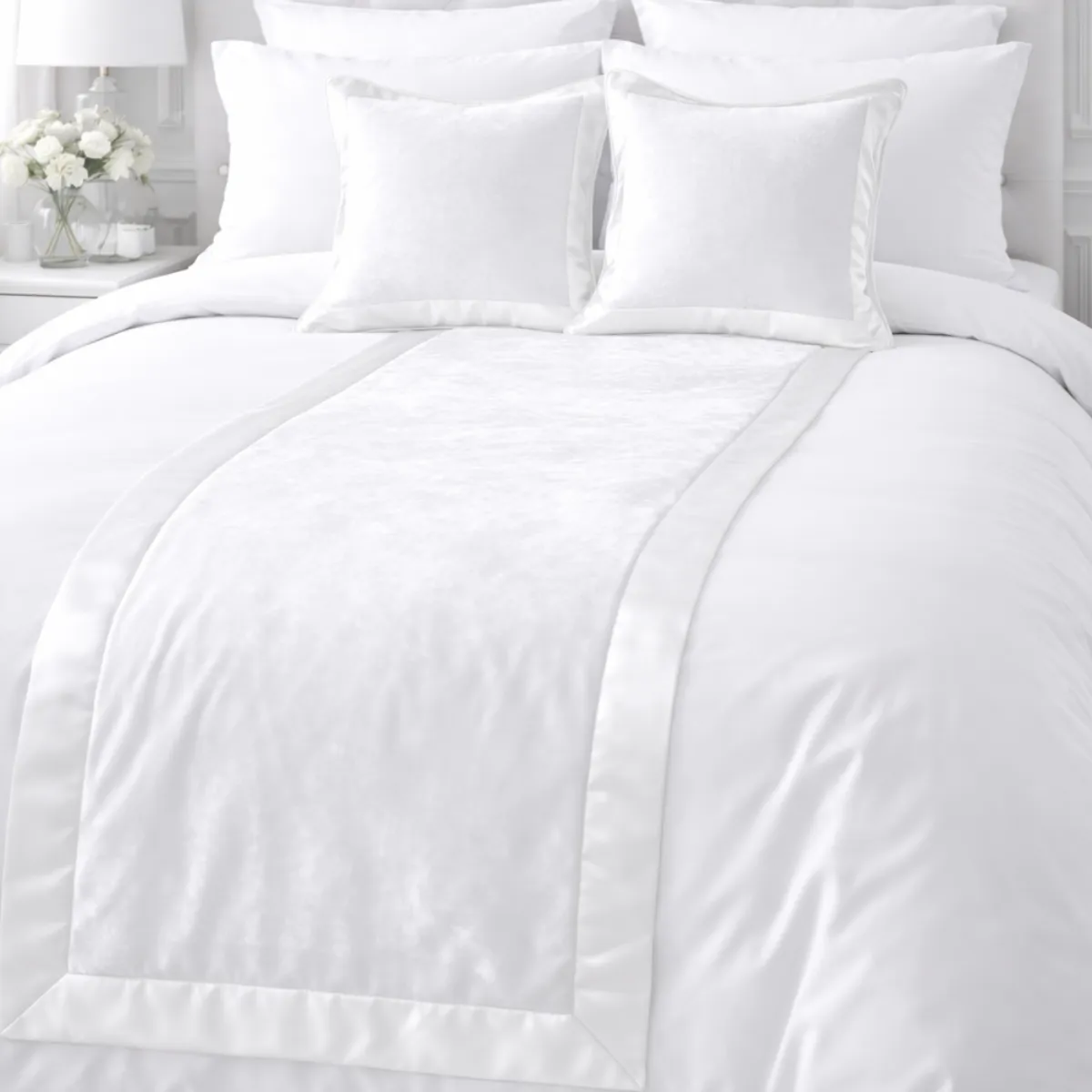Premium Bed Runners & Cushions for Hotels, Resorts & Service Apartments